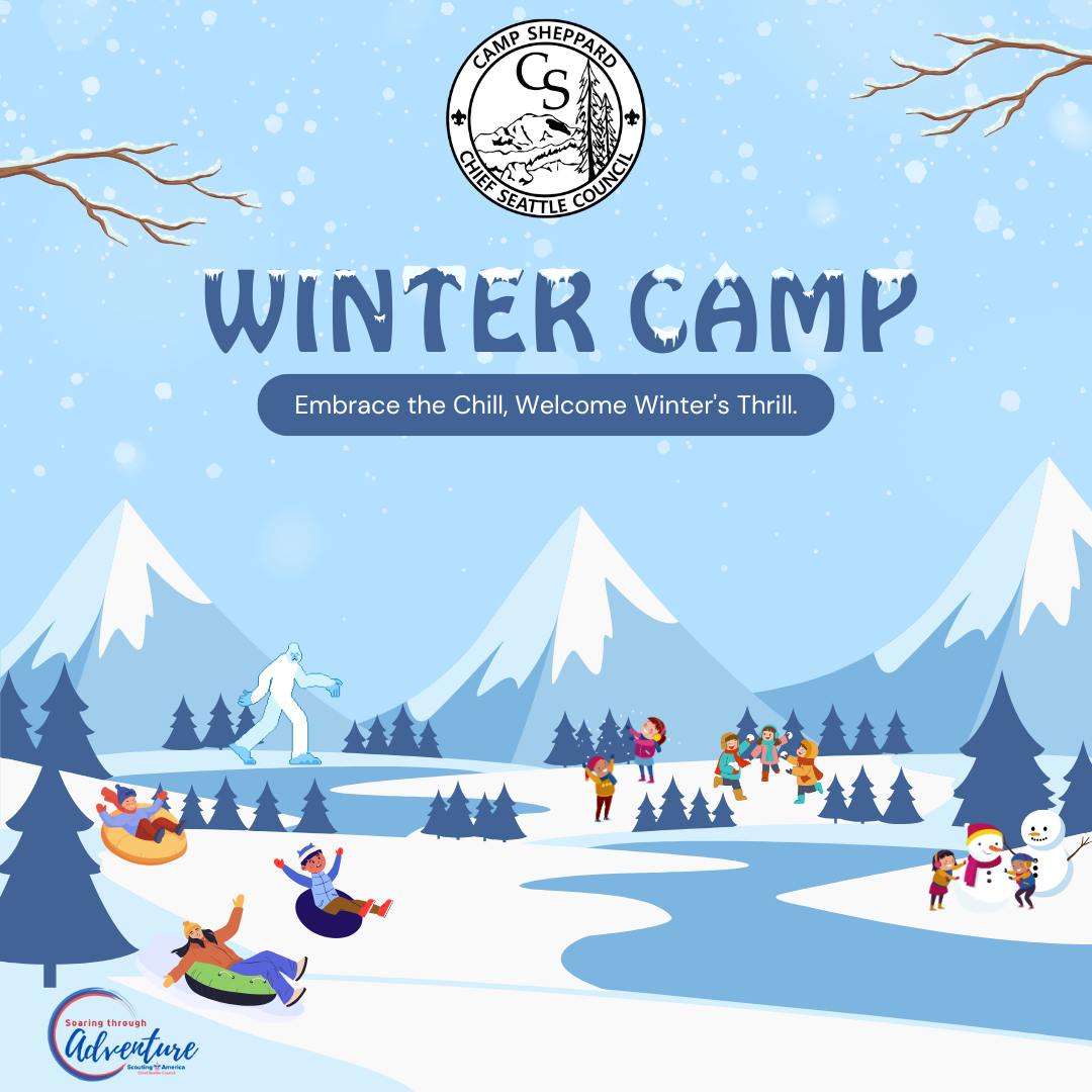 Cartoon Winter Scene