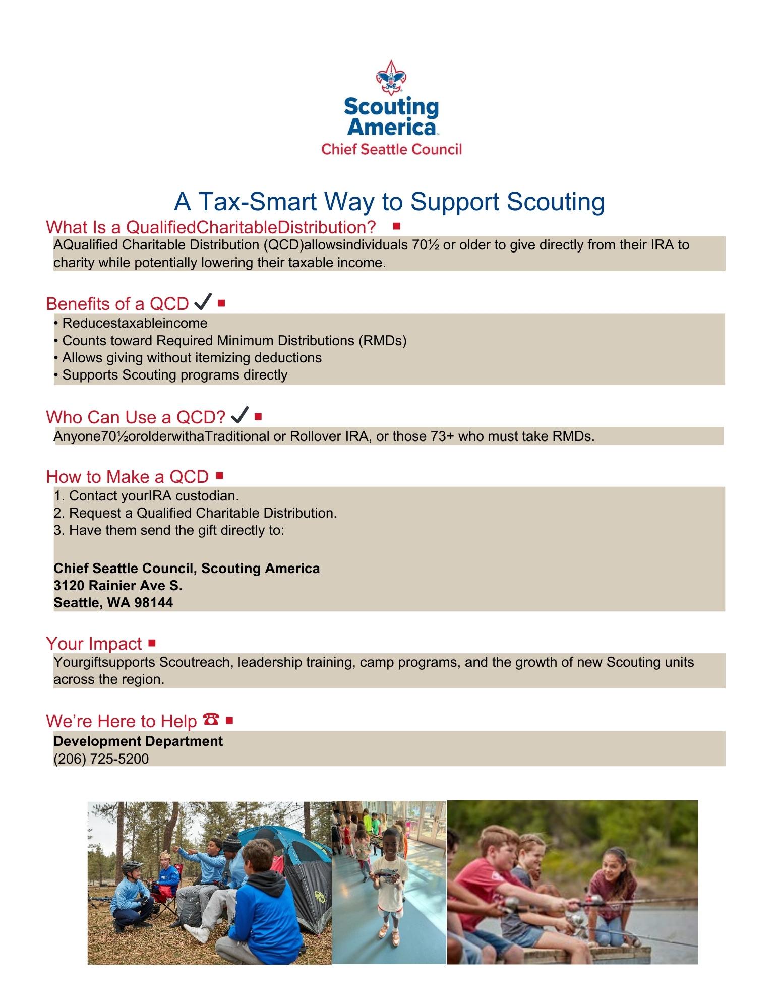 Qualified Charitable Distributions