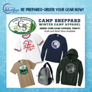 Winter camp clothes