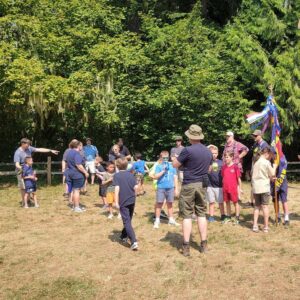 camping families