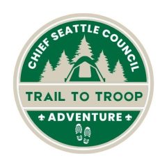 Green Trail to troop Patch