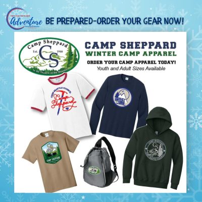 Winter camp clothes